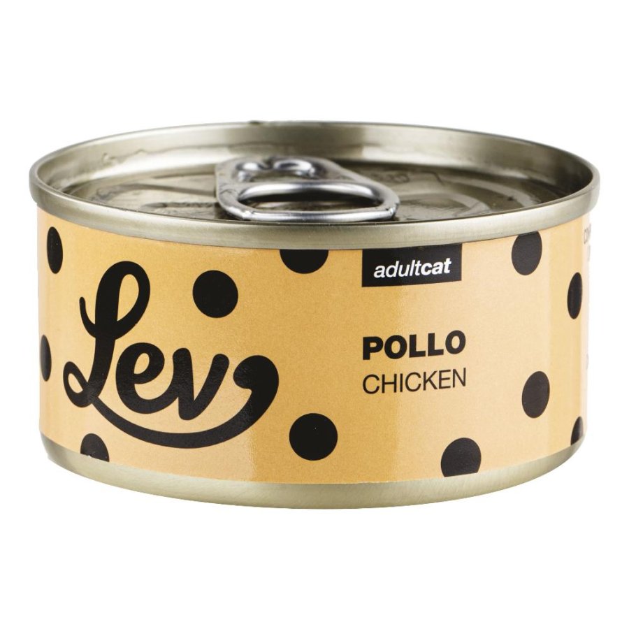 NATURAL LINE LEV GATTO POLLO 70GR (lattina)