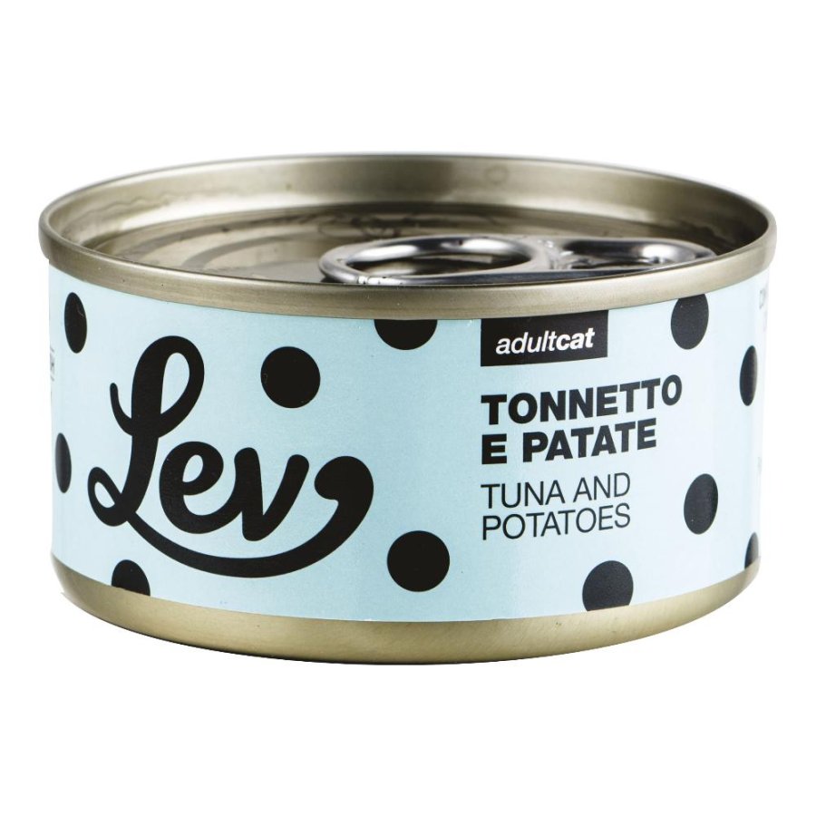 NATURAL LINE LEV GATTO TONNETTO PATATE 70GR (lattina)