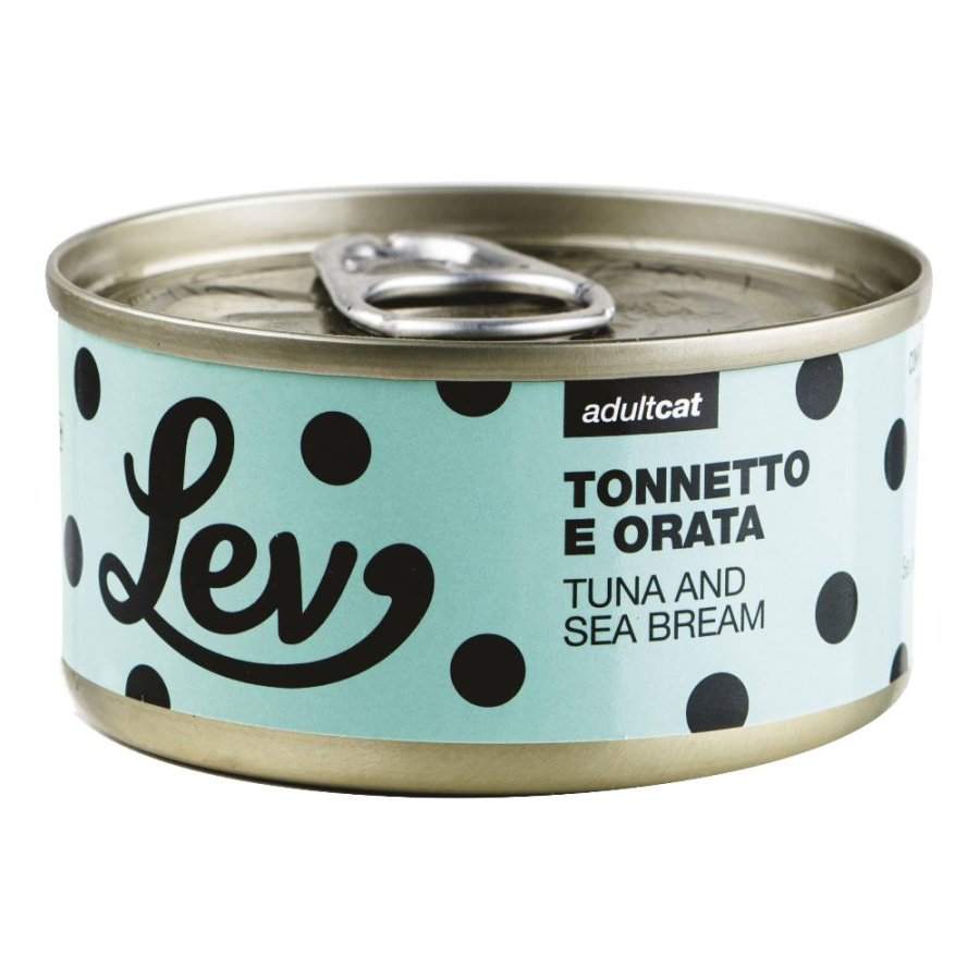 NATURAL LINE LEV GATTO TONNETTO ORATA 70GR (lattina)