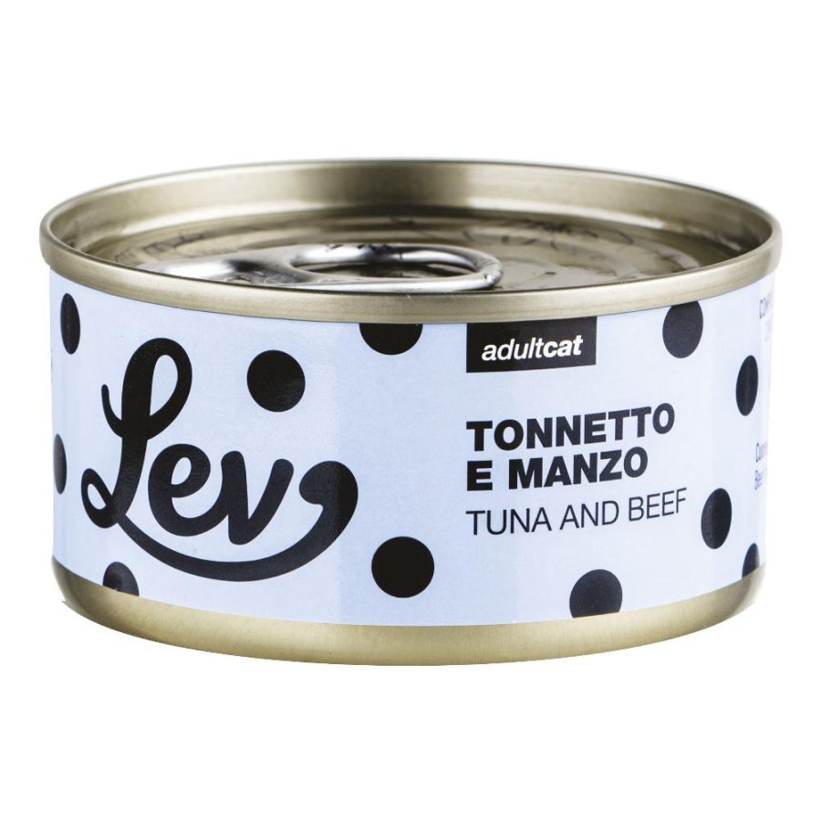NATURAL LINE LEV GATTO TONNETTO MANZO 70GR (lattina)