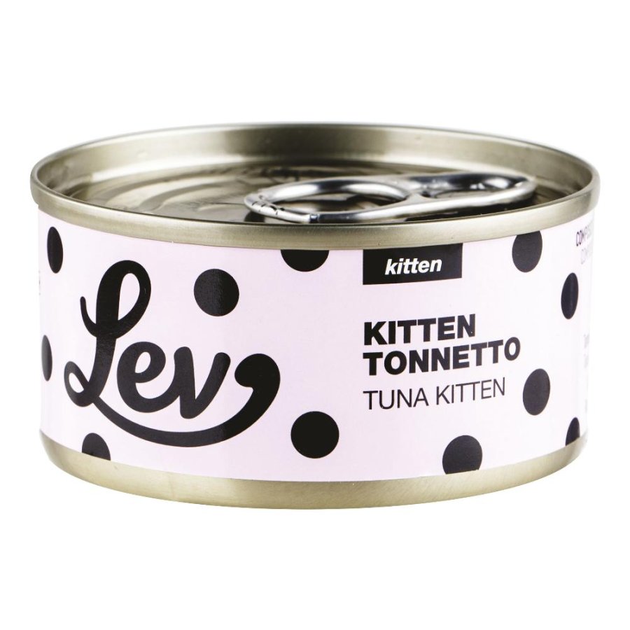 NATURAL LINE LEV GATTO KITTEN TONNETTO 70GR (lattina)