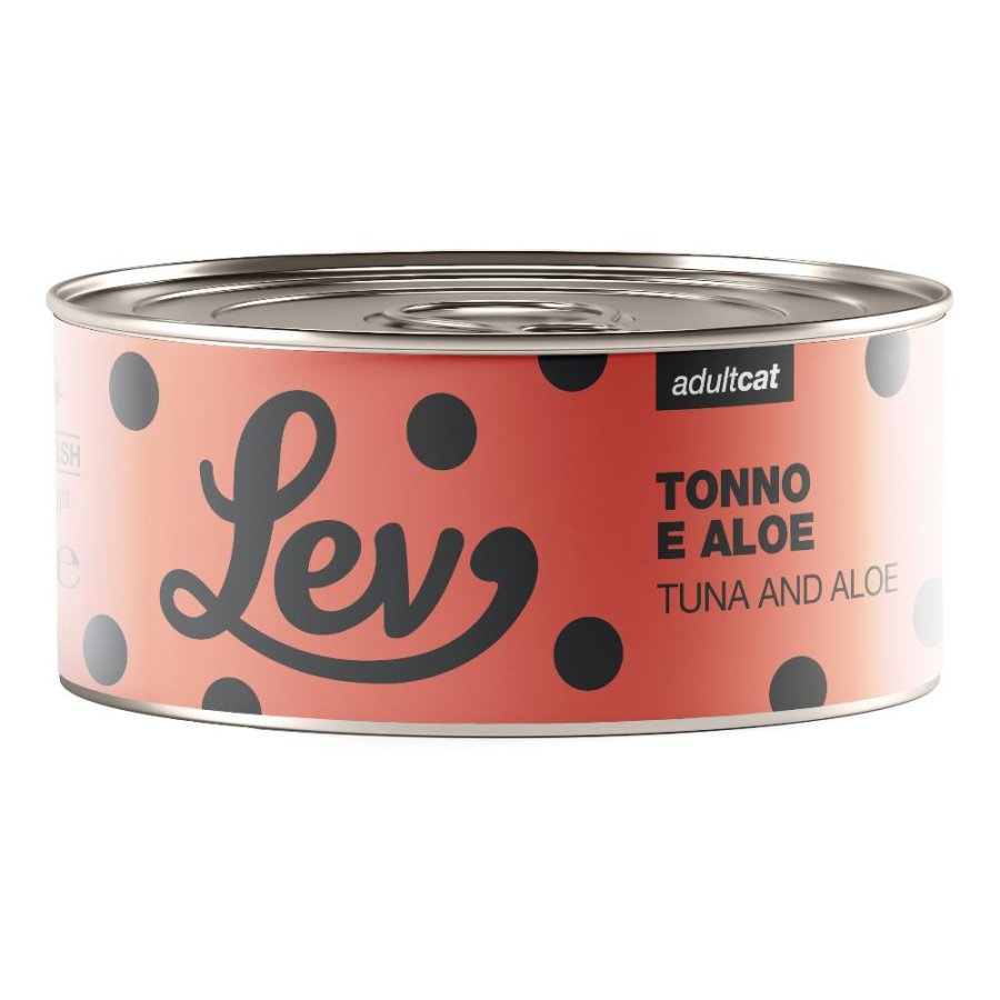 NATURAL LINE LEV GATTO TONNO ALOE 140GR (lattina)