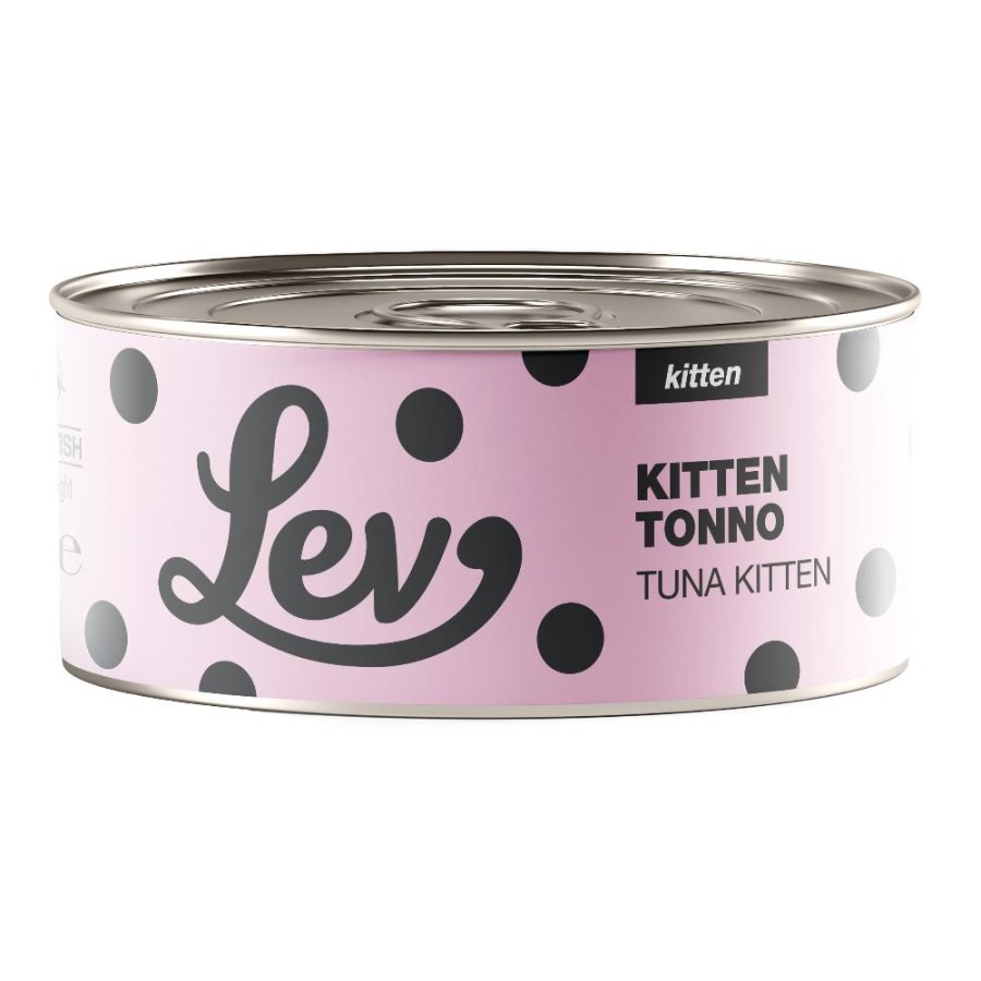 NATURAL LINE LEV GATTO KITTEN TONNO 140GR (lattina)
