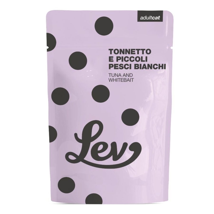 NATURAL LINE LEV GATTO TONNETTO PICCOLI PESCI BIANCHI 60GR (bustina)