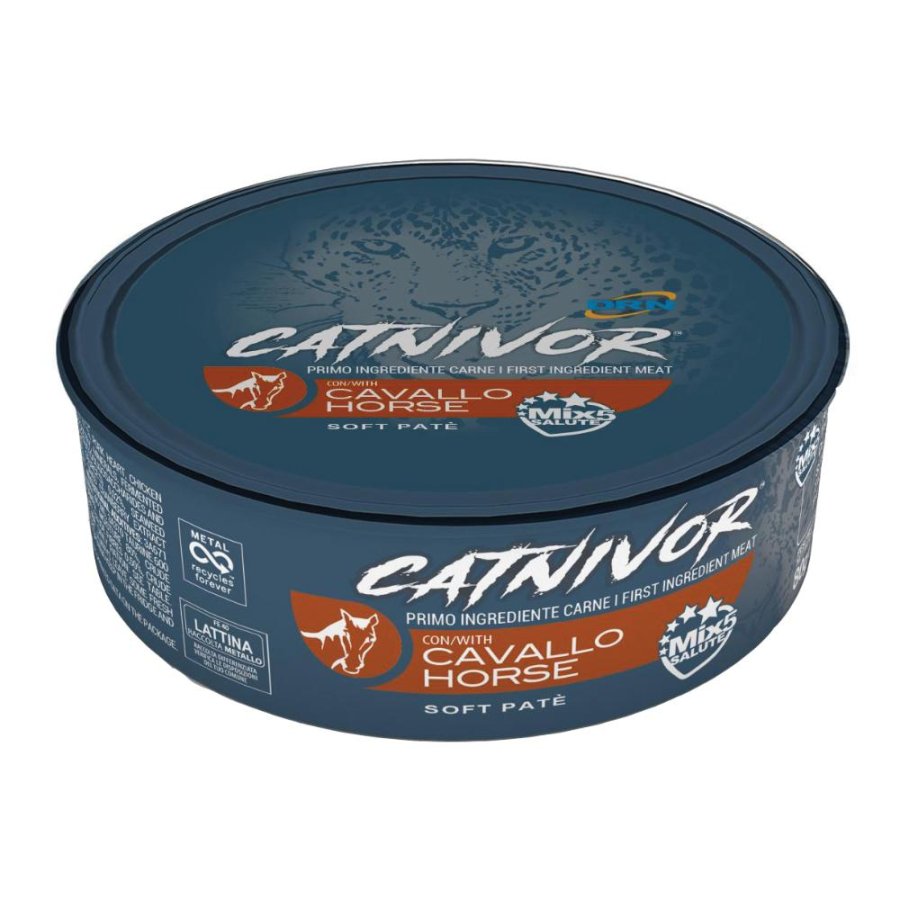 NEXTMUNE DRN CATNIVOR GATTO PATE' CAVALLO 80GR (lattina)