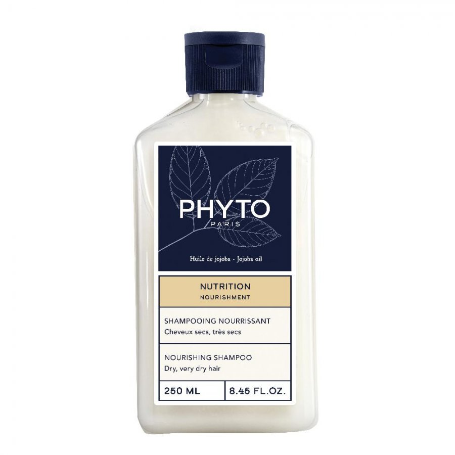Phyto Phytonutrimento Shampoo Nutriente ed Idratante 250ml - Lo shampoo che dona morbidezza e nutrimento ai capelli secchi e molto secchi