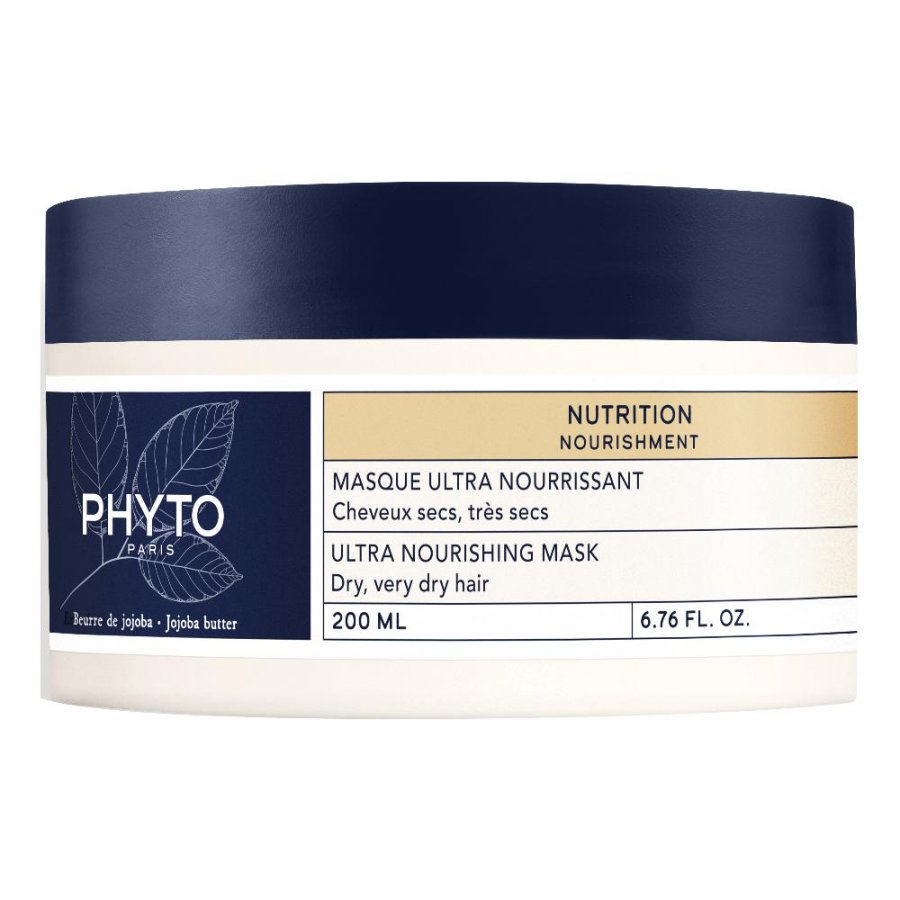 Phyto Nutrition Maschera 200ml - La maschera che nutre intensamente i capelli secchi e molto secchi