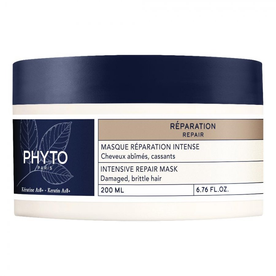 Phyto Phytoriparazione Maschera Rigenerante e Nutriente 200ml - La maschera che ripristina e rinforza i capelli danneggiati e fragili
