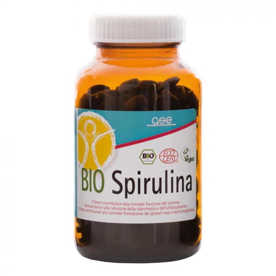 BIO SPIRULINA 240CPR 120G GSE