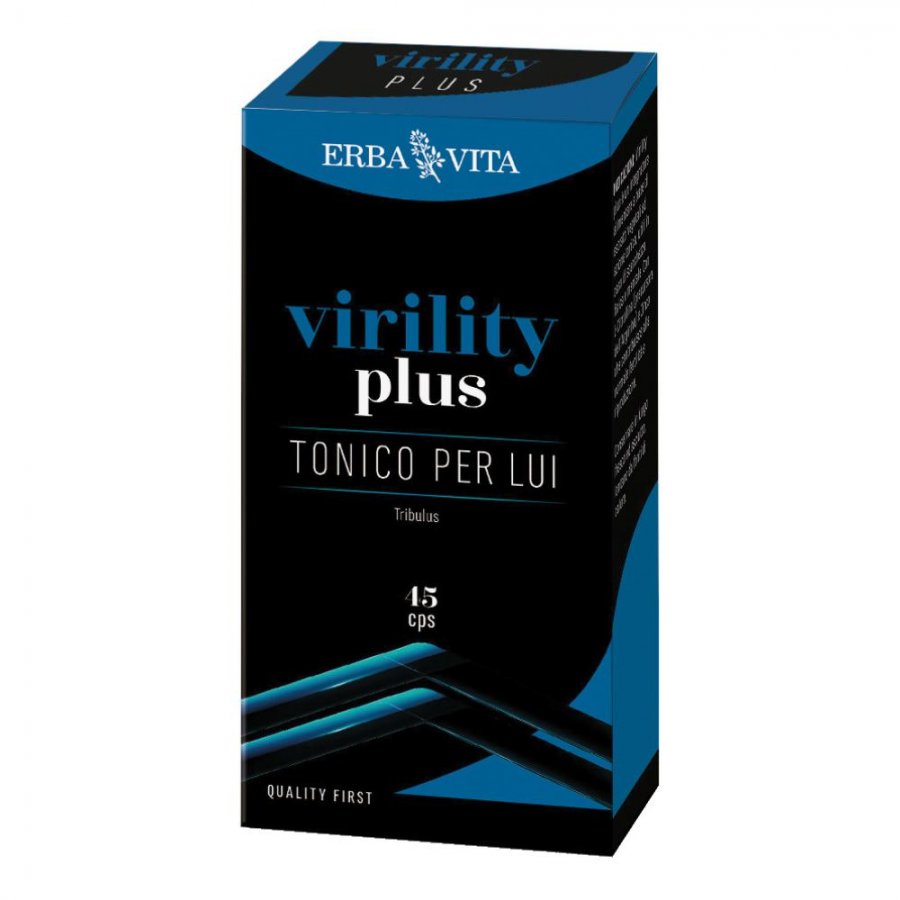 Erba Vita Virility Plus 45 Capsule - Integratore Alimentare ad Azione Tonica