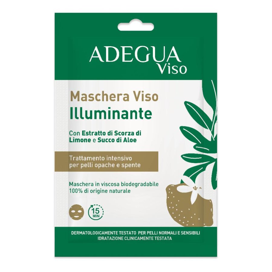 Adegua Maschera Viso Illuminante, 1 x 15 ml