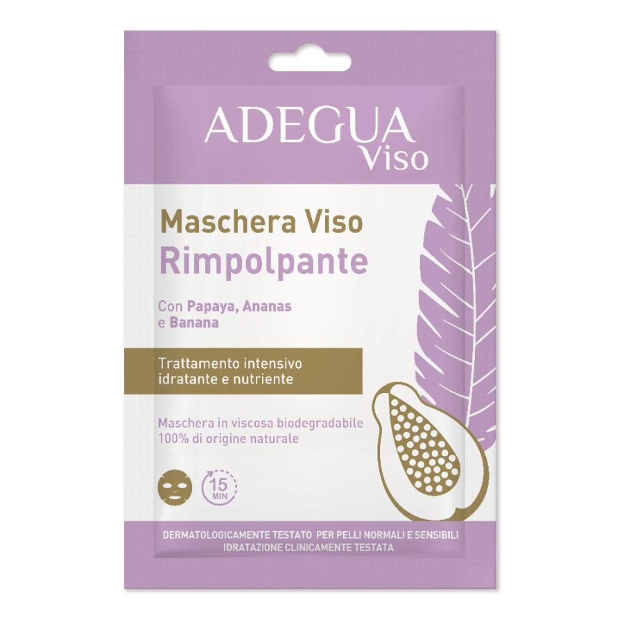 Adegua Maschera Viso Rimpolpante, 1 x 15 ml