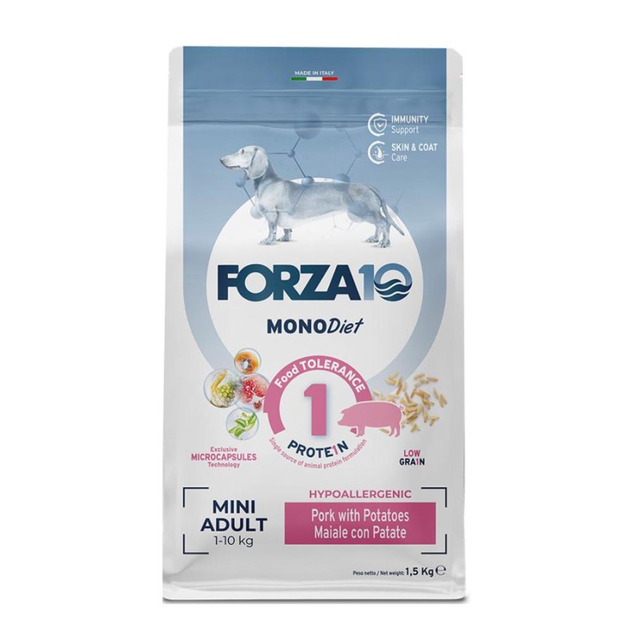 FORZA10 CANE DIET MINI MAIALE PATATE 1,5KG FORZA10 CANE DIET MINI MAIALE PATATE 1,5KG