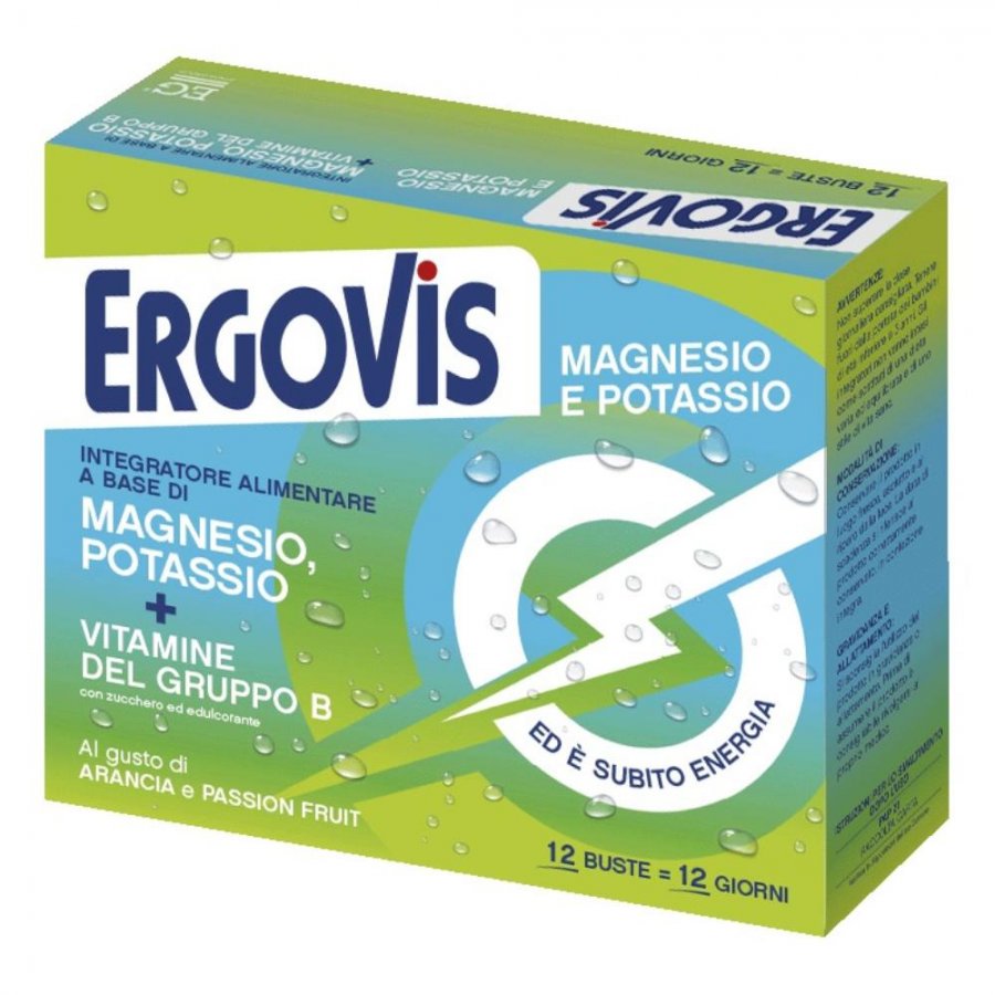 ERGOVIS MG+K VIT B C/ZUC12BUST