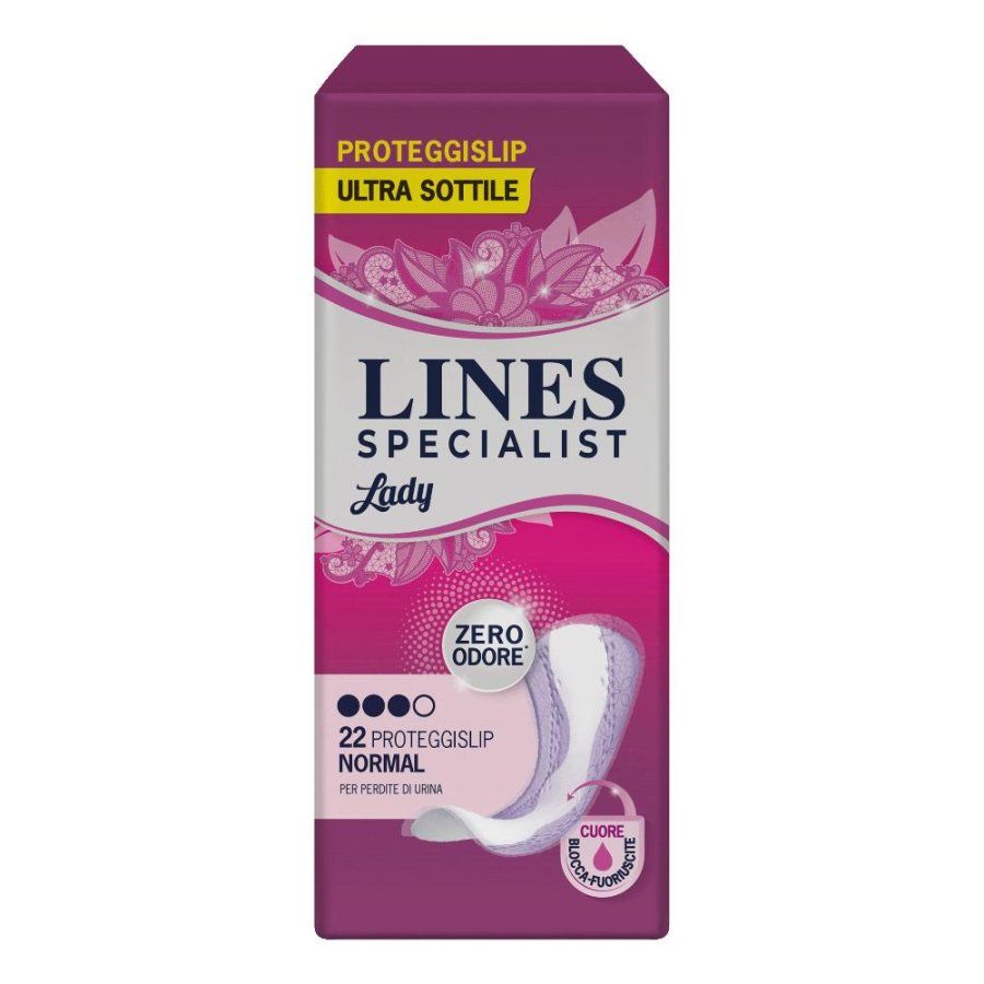 Lines Specialist Lady Proteggislip Normal, 22 pezzi Lines Specialist Lady Proteggislip Normal, 22 pezzi
