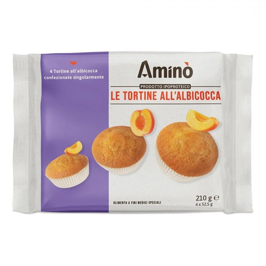 AMINO APROTEICA Tortine Albicocca 210g