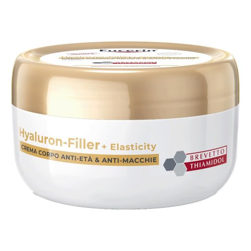 Eucerin Hyaluron Filler + Elasticity, Crema Corpo Anti-Età Anti-Macchie 200ml