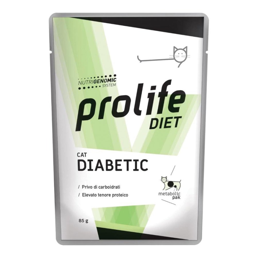 PROLIFE GATTO DIET DIABETIC 85GR (bustina) PROLIFE GATTO DIET DIABETIC 85GR (bustina)