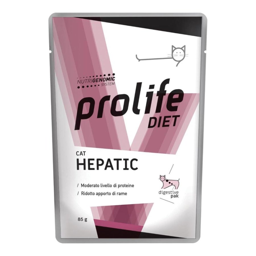 PROLIFE GATTO DIET HEPATIC 85GR (bustina) PROLIFE GATTO DIET HEPATIC 85GR (bustina)