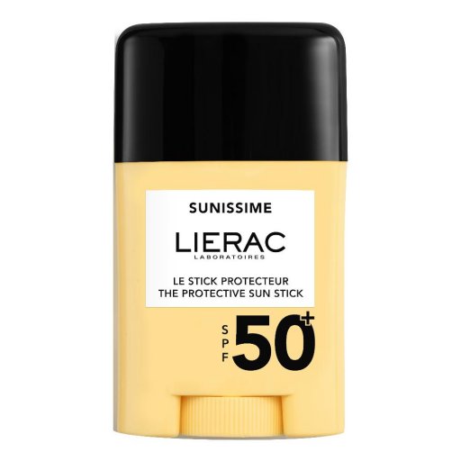 Lierac Sunissime Stick Protettivo SPF50 10 g - Protezione Solare Alta per Aree Sensibili