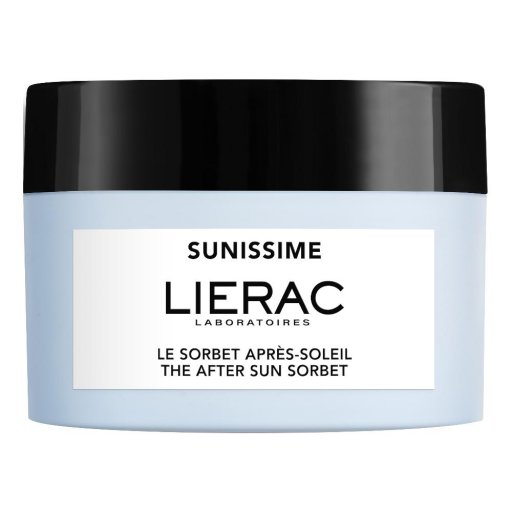 Lierac Sunissime Crema Doposole Sorbetto Viso 50 ml - Idratante e Lenitiva Dopo il Sole