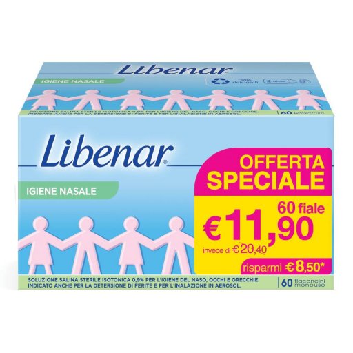 Libenar, 60 Flaconcini