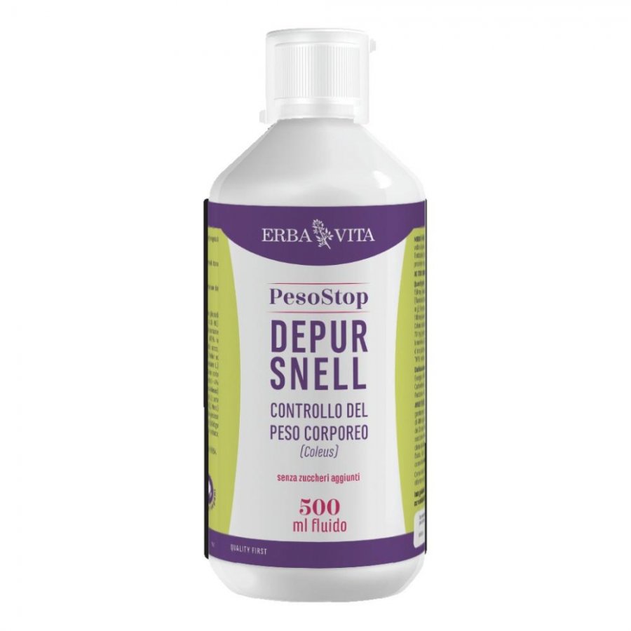 Peso Stop Depur Snell 500 ml - Integratore Alimentare per il Controllo del Peso