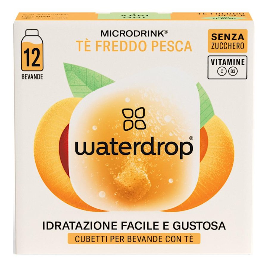 Waterdrop Ice Tea Pesca 12cub