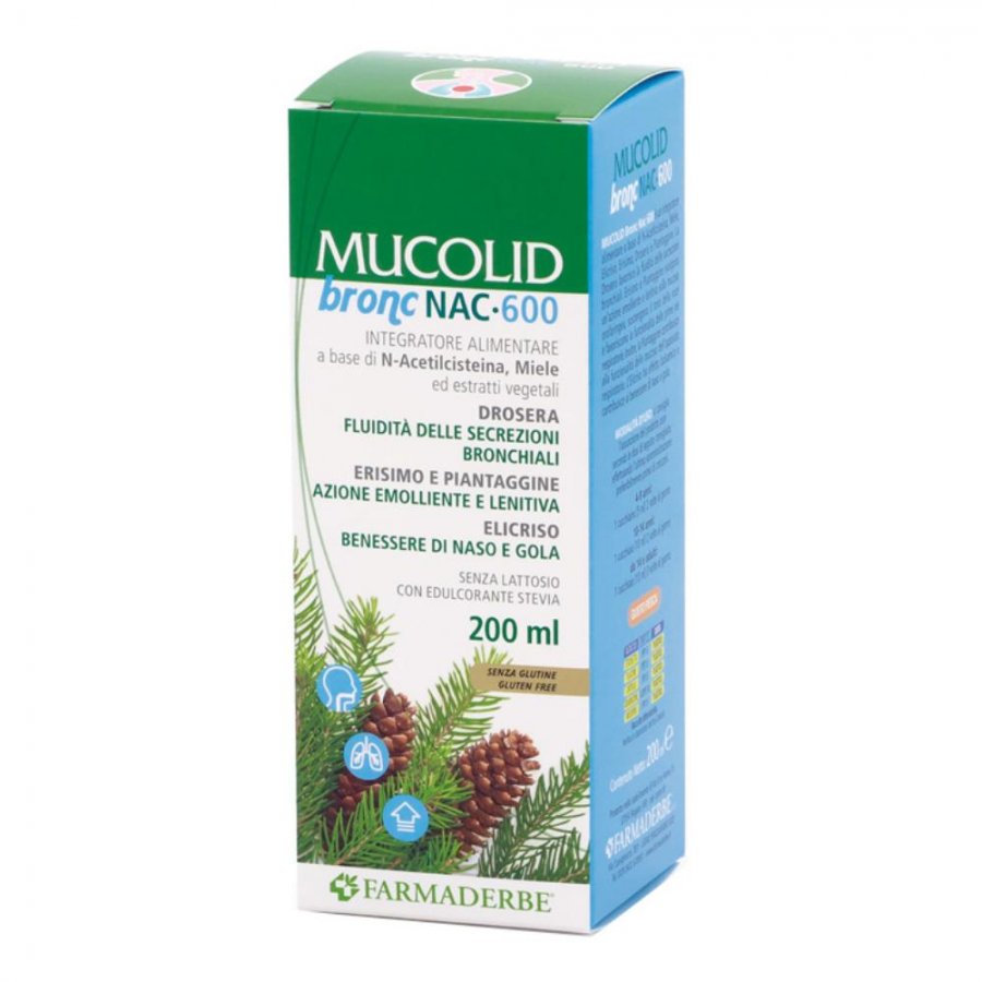 MUCOLID BRONC NAC 600 200ML