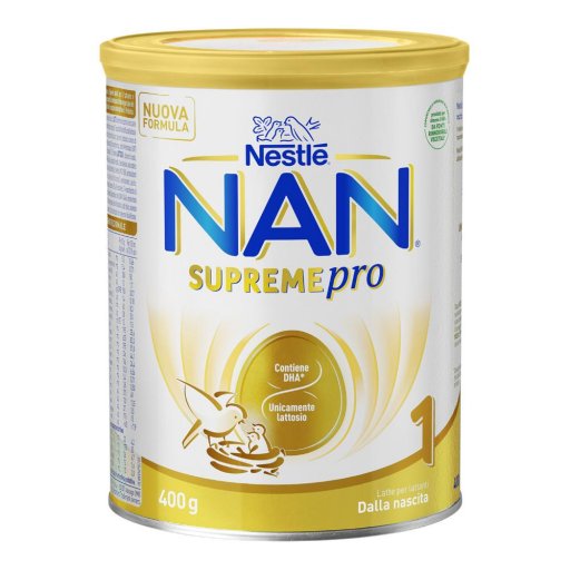 Nestlè Nan Supreme Pro 1 Polvere 400g - Latte per lattanti dalla nascita