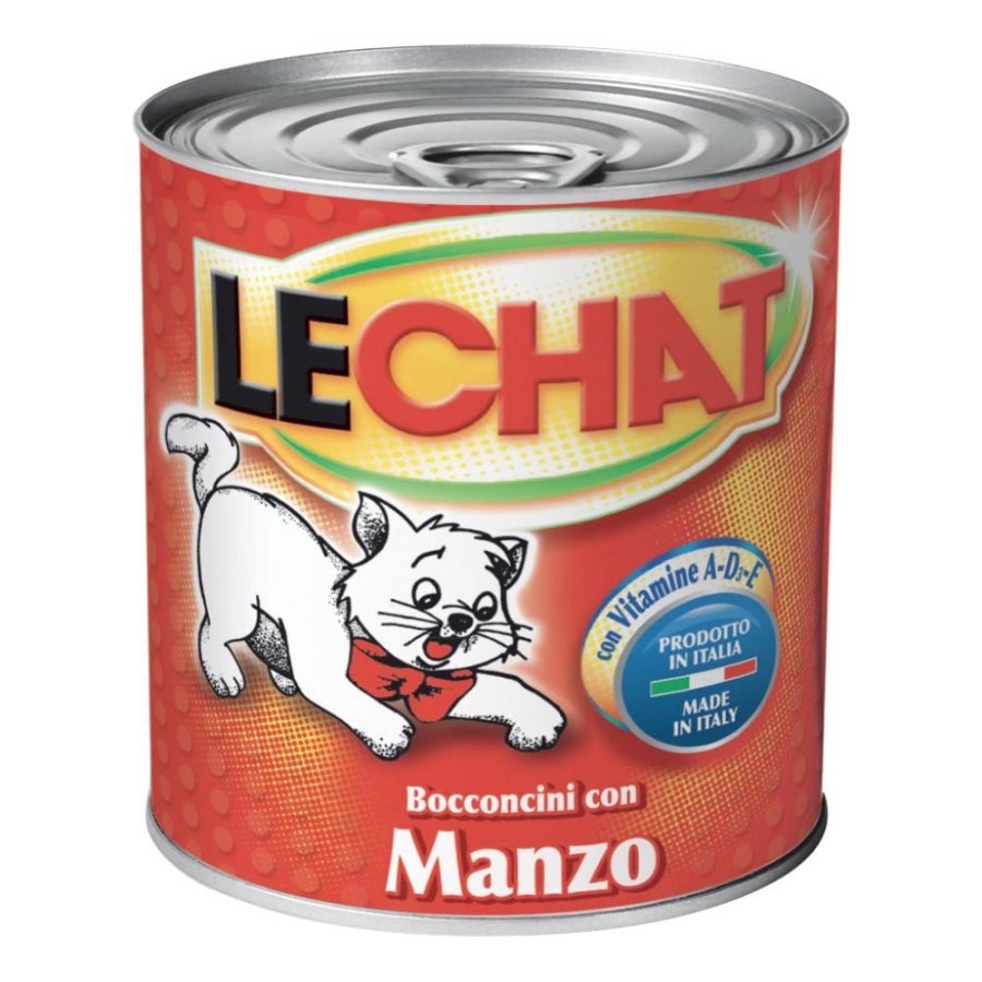 LeChat Bocconcini con Manzo per Gatti Adulti, 720 g LeChat Bocconcini con Manzo per Gatti Adulti, 720 g