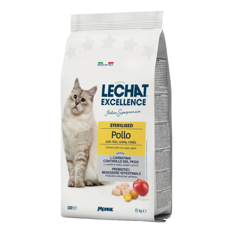 LECHAT GATTO EXCELLENCE STERILISED POLLO 1,5KG