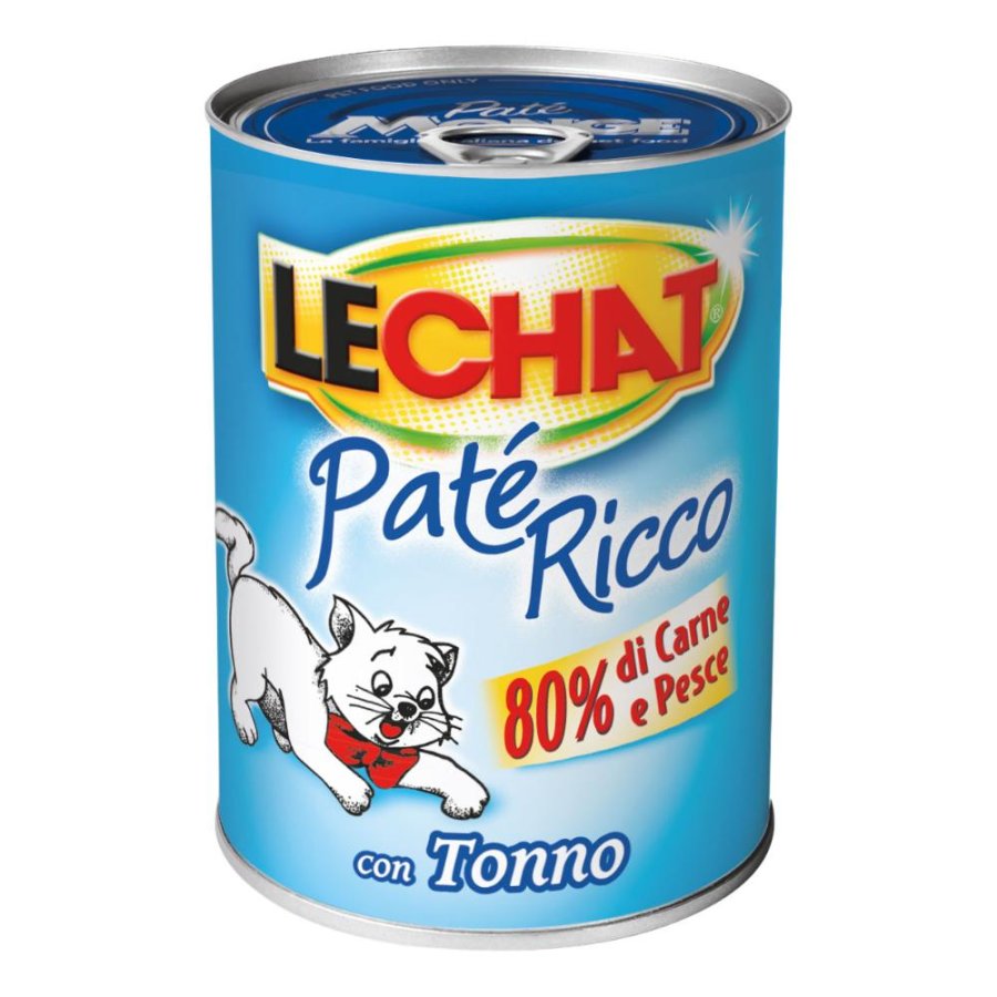 LeChat Paté Ricco con Tonno per Gatti Adulti, 400 g LeChat Paté Ricco con Tonno per Gatti Adulti, 400 g