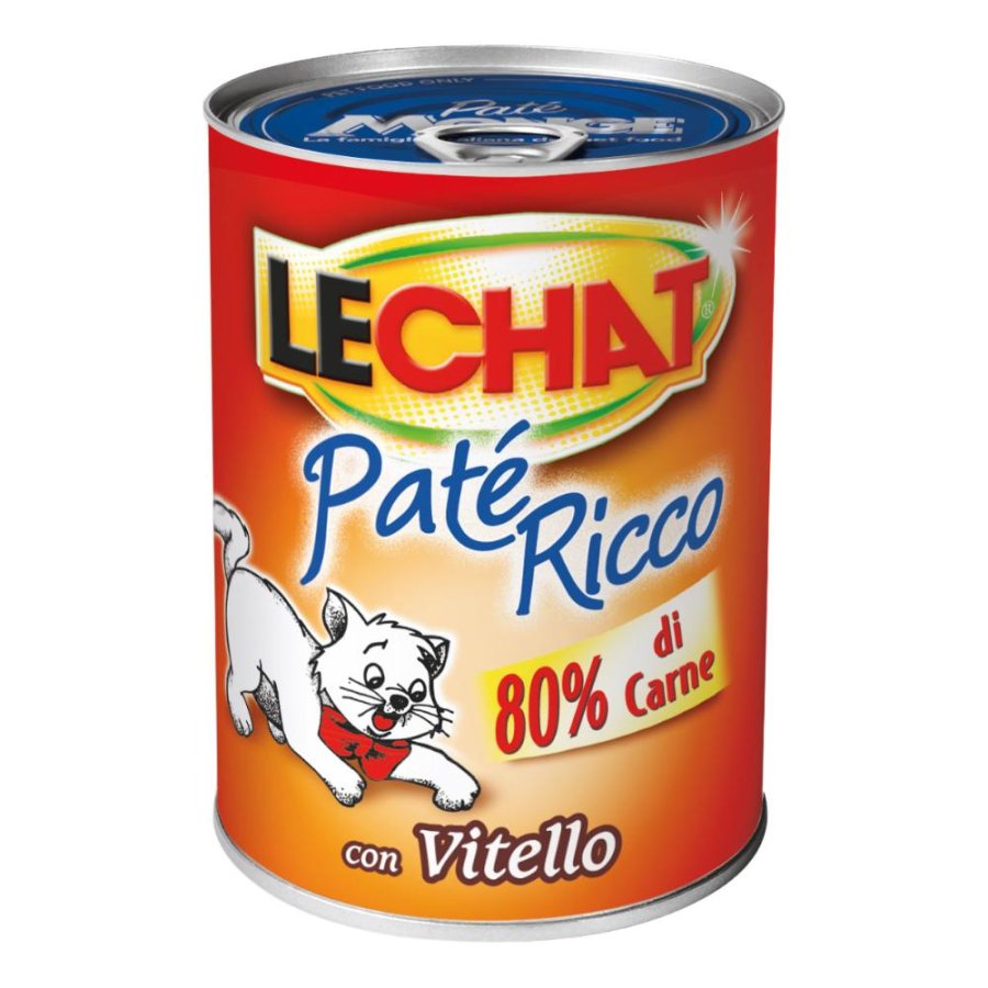 LeChat Patè Ricco con Vitello, 400 g LeChat Patè Ricco con Vitello, 400 g