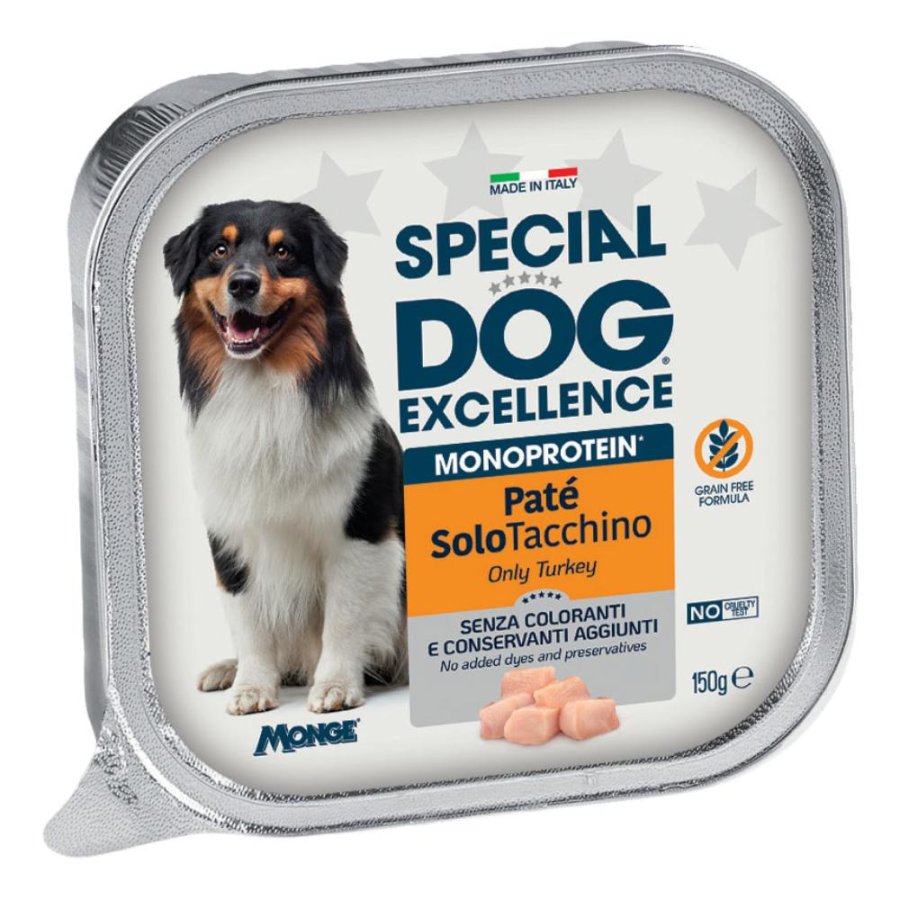 SPECIAL DOG Excellence Tacchino Monoprotein, 150 g SPECIAL DOG Excellence Tacchino Monoprotein, 150 g