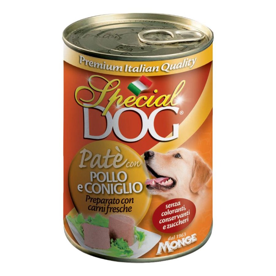 SPECIAL DOG Paté Pollo e Coniglio, 400 g SPECIAL DOG Paté Pollo e Coniglio, 400 g