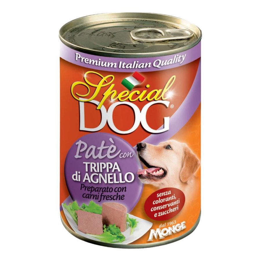 SPECIAL DOG Paté Trippa di Agnello, 400 g SPECIAL DOG Paté Trippa di Agnello, 400 g