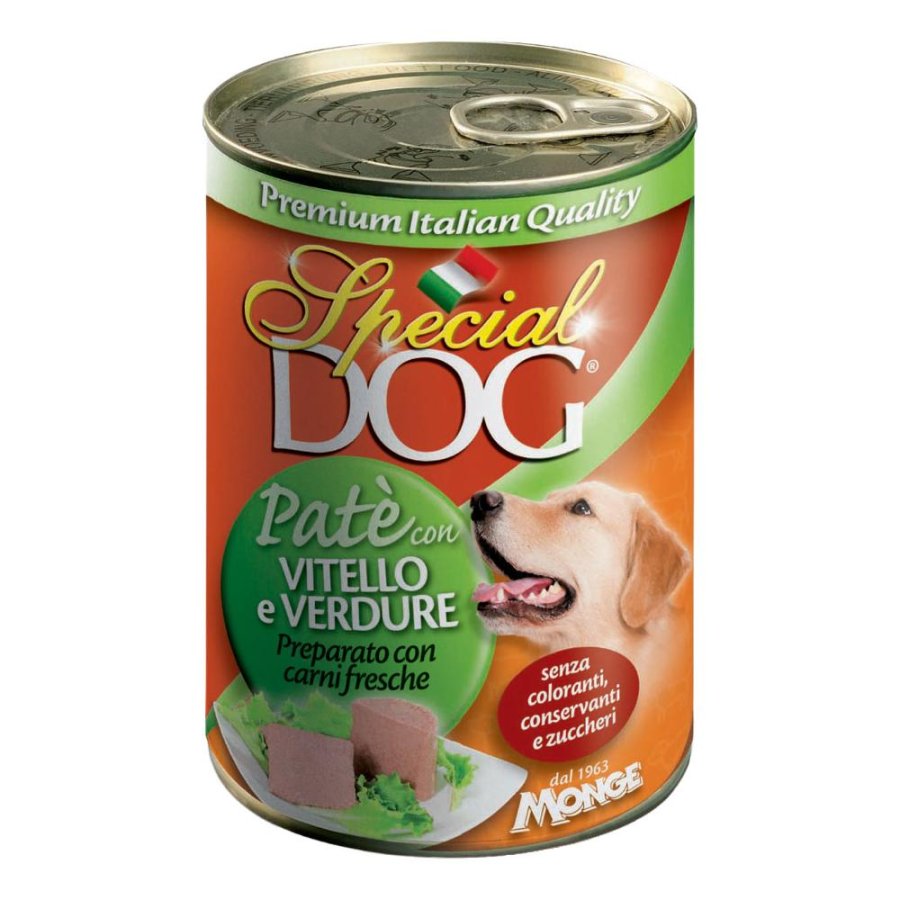 SPECIAL DOG Patè Vitello e Verdure, 400 g SPECIAL DOG Patè Vitello e Verdure, 400 g