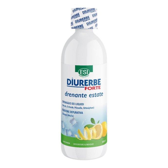 ESI Diurerbe Forte Drenante Estate Limone 500ml – Integratore Depurativo e Drenante Naturale ESI Diurerbe Forte Drenante Estate Limone 500ml – Integratore Depurativo e Drenante Naturale