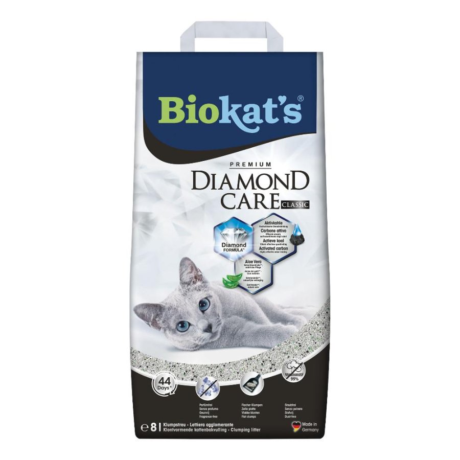 GIMBORN BIOKAT'S LETTIERA GATTO DIAMOND CARE CLASSIC 8LT