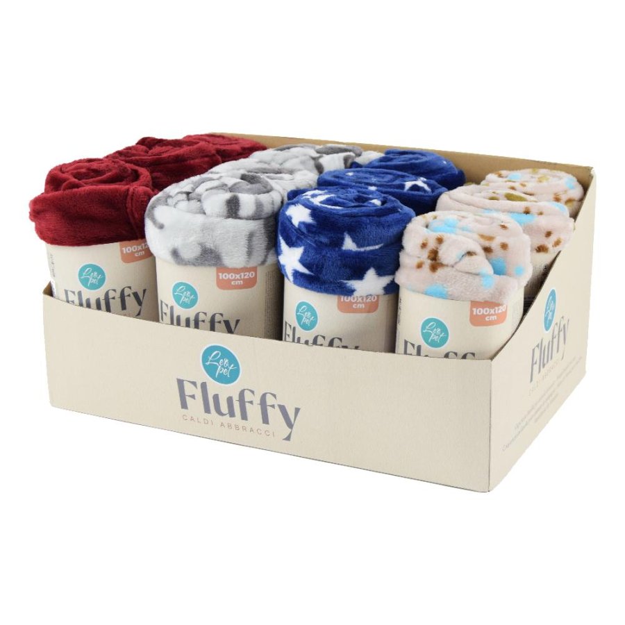 LEOPET COPERTA PILE 100x120CM