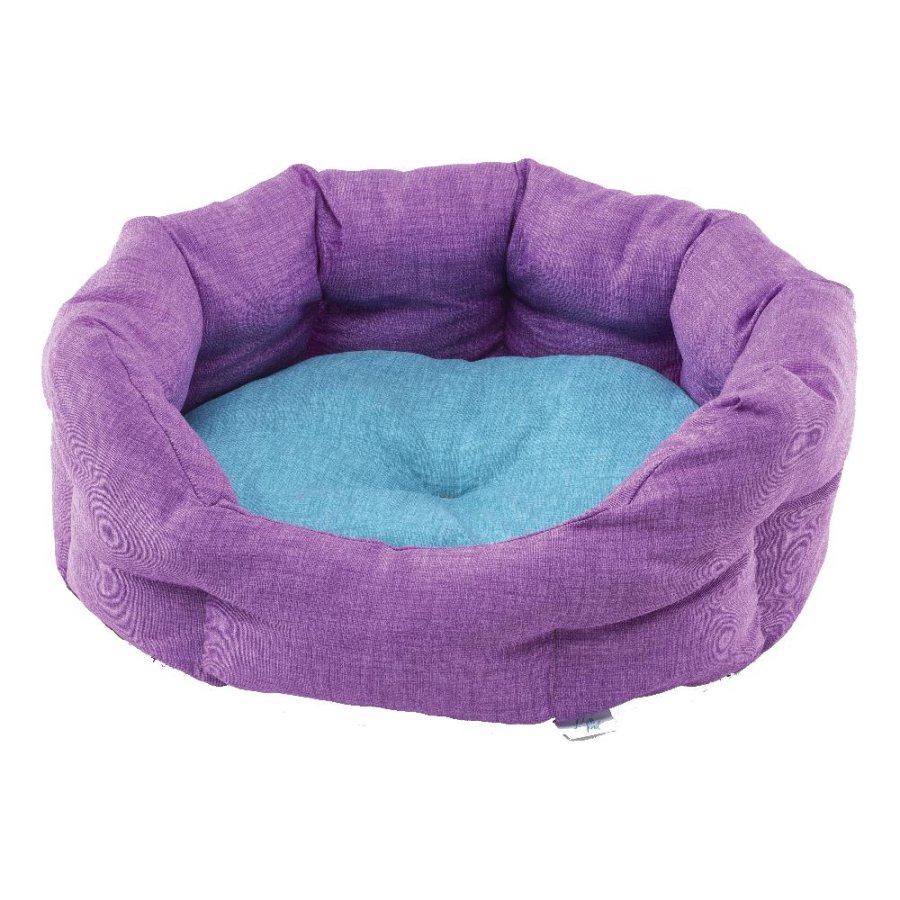 LEOPET CUCCIA SANTORINI FALSO LISO COLORI ASSORTITI 65CM