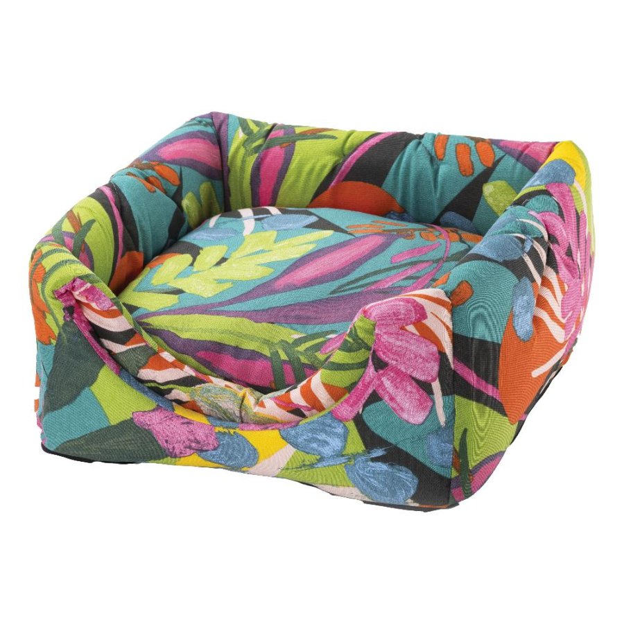 LEOPET CUCCIA CUBO IN GOMMA FANTASIE ASSORTITE 40X40X40H