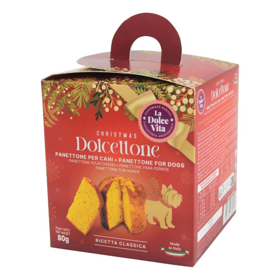 LEOPET PANETTONE PER CANI CLASSICO 80GR