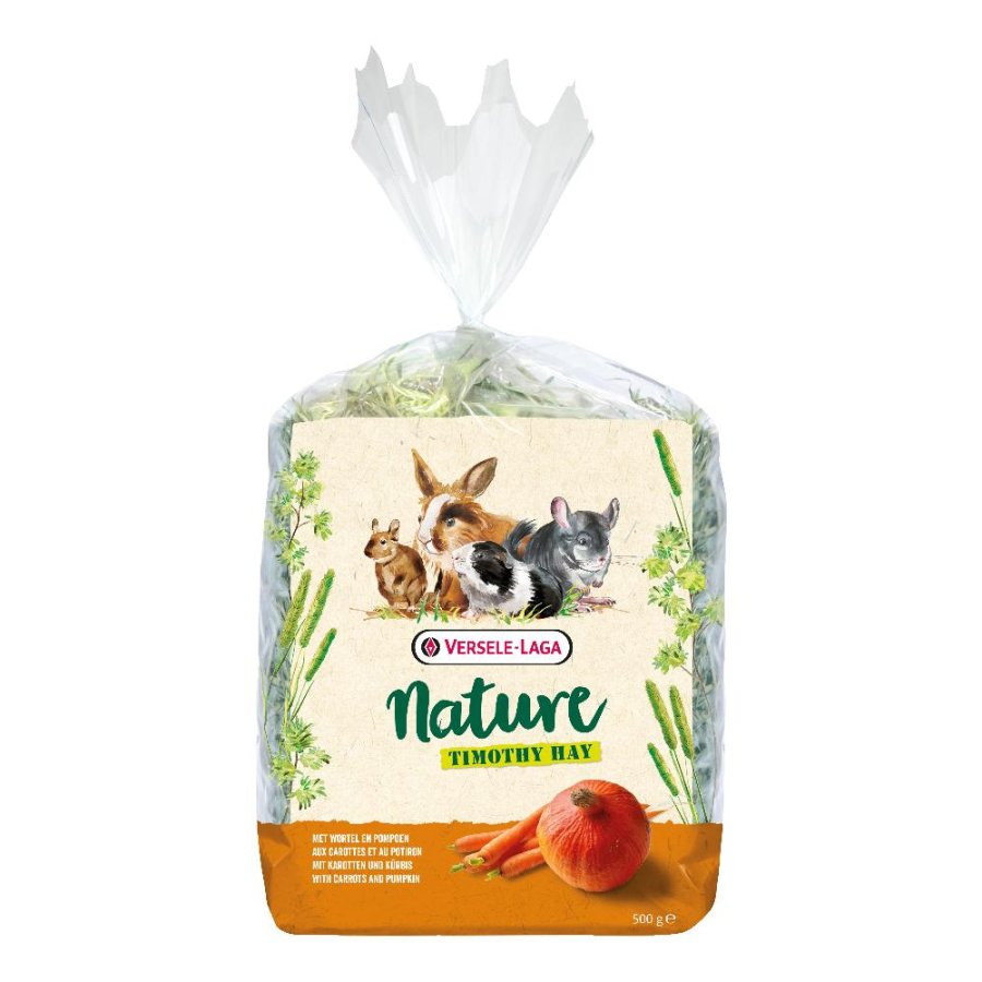 VERSELE LAGA FIENO RODITORI NATURE TIMOTHY CAROTA ZUCCA 500GR VERSELE LAGA FIENO RODITORI NATURE TIMOTHY CAROTA ZUCCA 500GR