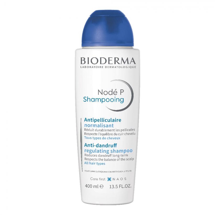 Bioderma Nodé P Normalisant Shampoo Antiforfora 400 ml - Shampoo Dermatologico per Forfora Persistente