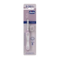 Chicco Spazzolino Primi Denti 6-36 Mesi Rosa, 1 Pezzo 
