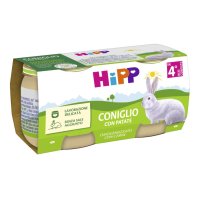 HiPP Biologico, Omogeneizzato Coniglio con Patate, 2 x 80 g HiPP Biologico, Omogeneizzato Coniglio con Patate, 2 x 80 g