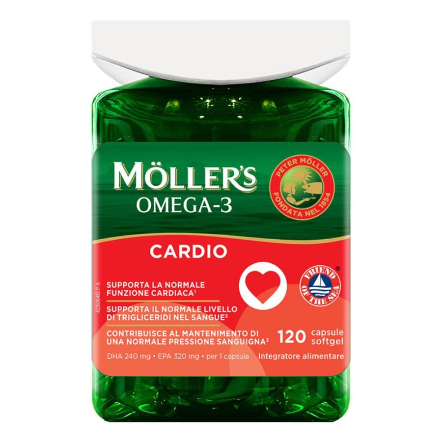 Moller's Omega 3 Cardio 120cps