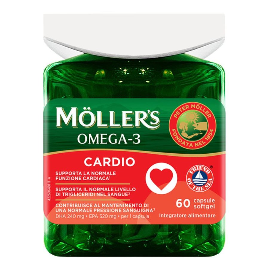 Moller's Omega 3 Cardio 60cps